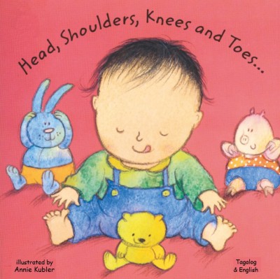 Head, Shoulders, Knees and Toes in Tagalog & English (boardbook)