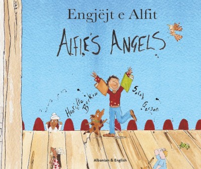 Alfie's Angels in Albanian & English (PB)