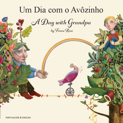 A Day with Grandpa in Portuguese & English (PB)